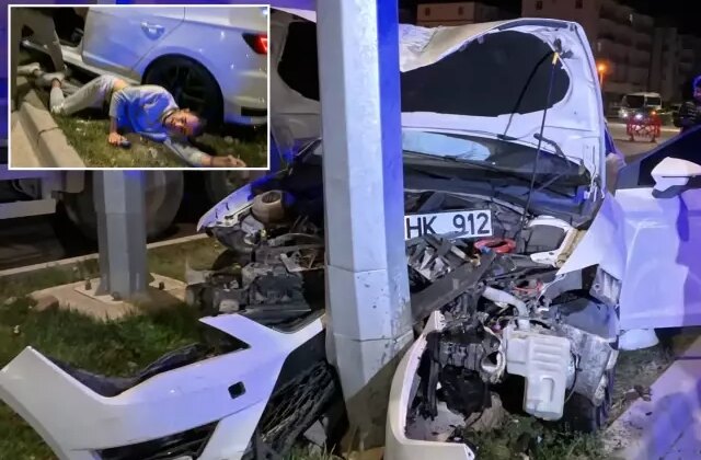 Aynı yolda yarım saatte iki kaza! Yaralı sürücünün ilk sözü herkesi şaşırttı