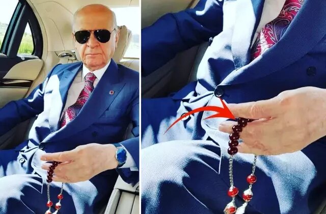 Bahçeli’nin elinden düşürmediği tesbihin sırrı: Hızlı çekiyorsa…