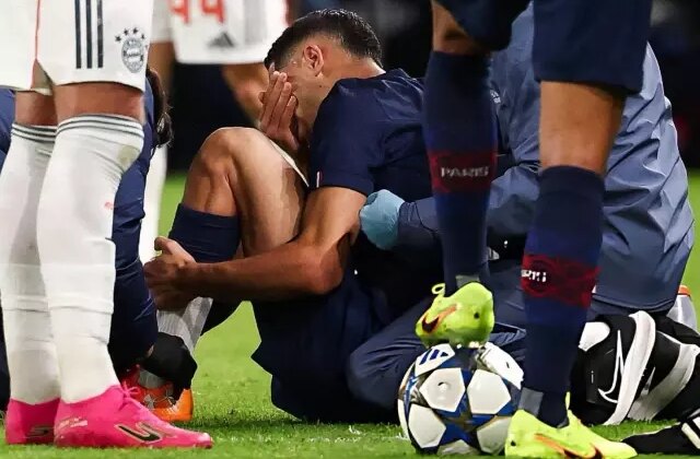 Bayern Münih maçında sakatlanan Hakimi’den kötü haber