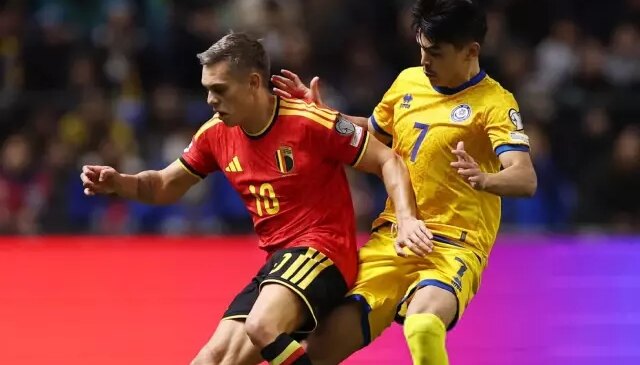 Belçika Kazakistan’a takıldı, Dünya Kupası bileti son maça kaldı