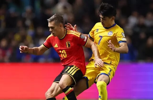 Belçika Kazakistan’a takıldı, Dünya Kupası bileti son maça kaldı