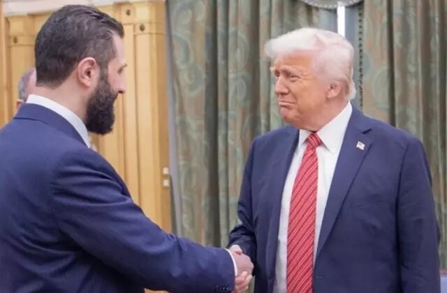 Beyaz Saray’da bir ilk! Donald Trump ile Suriye lideri Şara bir araya geldi
