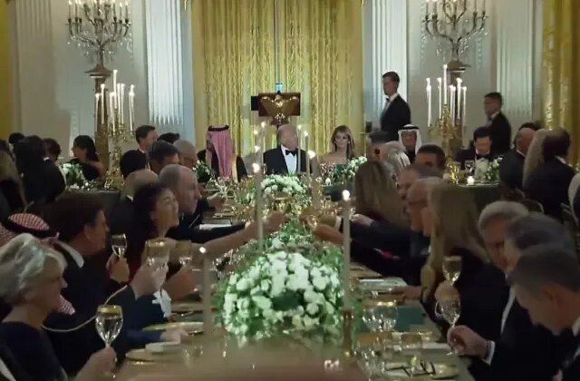 Beyaz Saray’da görkemli gece! Trump’ın yemeğinde sürpriz isimler yer aldı