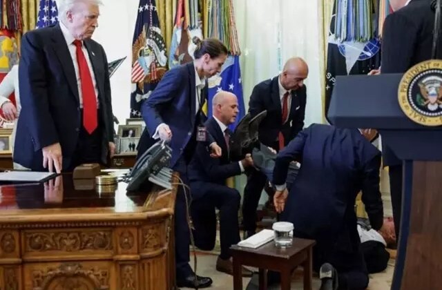 Beyaz Saray’da korku dolu anlar! İlk müdahaleyi Mehmet Öz yaptı