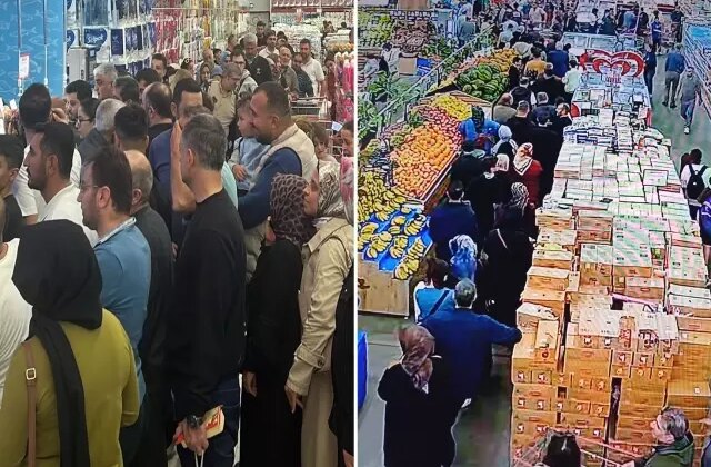 Sıranın sonu görünmedi! Kilosu 50 liraya düştü, duyan markete akın etti