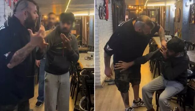 Beyoğlu’nda oyuncu Bahadır Ünlü hırsızlık yaptığı iddiasıyla çalışanını beyzbol sopasıyla darbetti