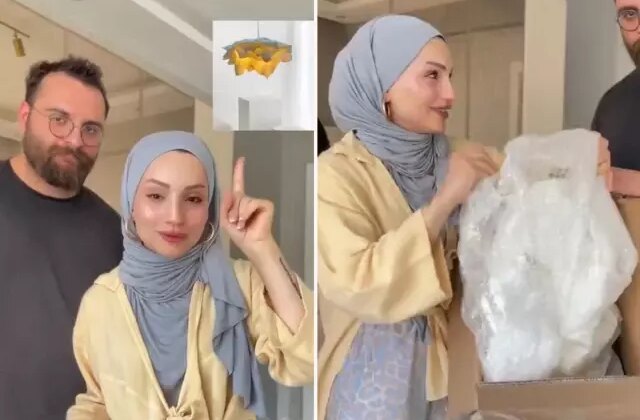 Binlerce lira verdiler, avize beklerken bakın ne geldi