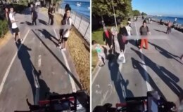 Bir de böyleleri çıktı! Çocuğa yaşlıya demediğini bırakmadı