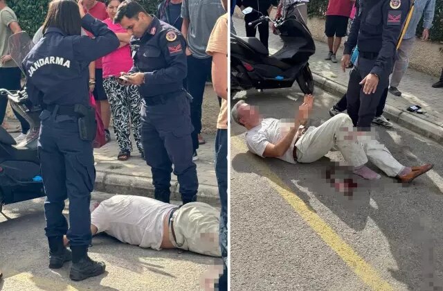 Sokak ortasında dehşet! Rus çiftin tartışması kanlı bitti