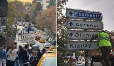 Bunu da gördük! ‘Kızılay’ tabelası akımı sırasında kişi bıçaklandı