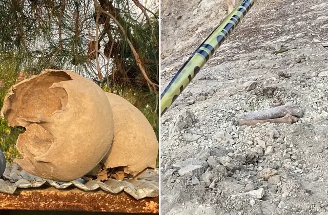 Burdur’da belediyenin kazı çalışması sırasında insan kemikleri bulundu