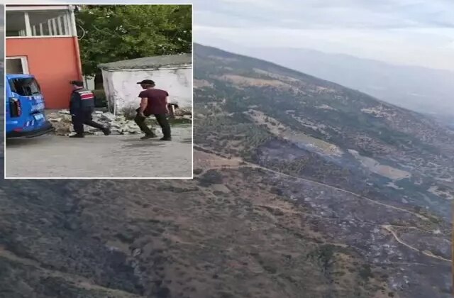 Büyük sorumsuzluk! Bahçedeki ateş ormanı yaktı