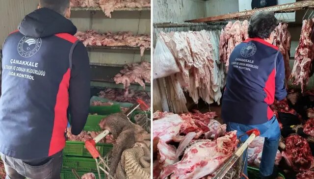 Mide bulandıran görüntüler! İhbar edilmeseler hepsini halka yedireceklerdi