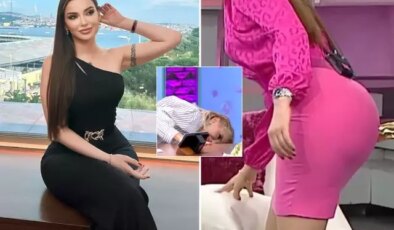 Canlı yayında ilginç kalça sohbeti: Ece Erken inanmayıp masanın altına eğildi