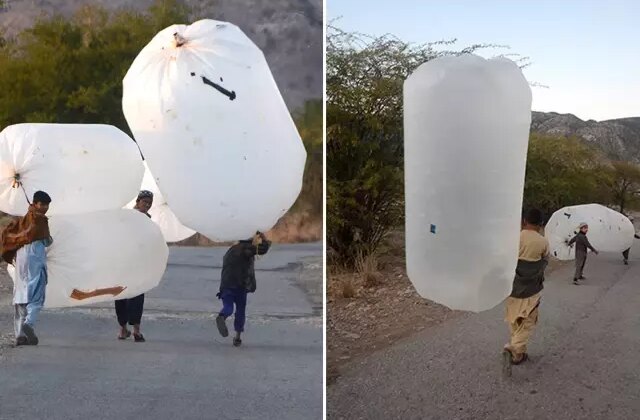 Çaresizlik neler yaptırıyor! Naylon torbalara doldurup evlerinde kullanıyorlar
