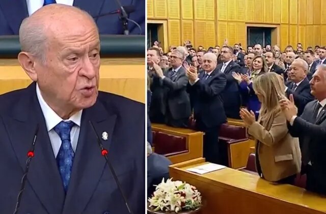 Devlet Bahçeli “Darağacı” dedi, parti grubu ayağa kalktı