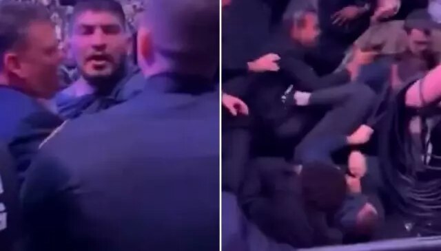 Dillon Danis ile Islam Makhachev’in takım arkadaşları birbirine girdi