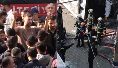 Dilovası’nda acılı aileler sinir krizi geçirdi