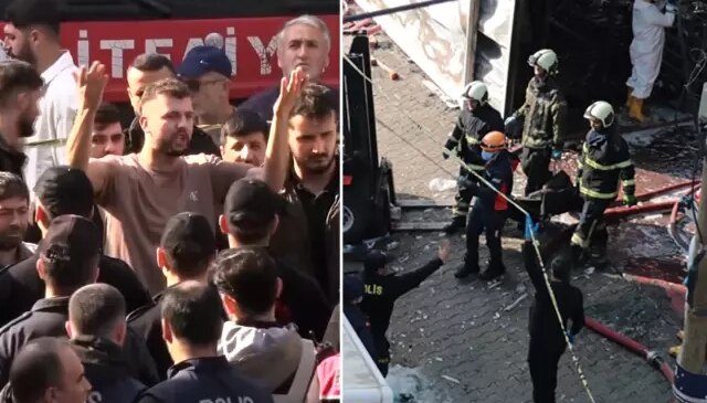 Dilovası’nda acılı aileler sinir krizi geçirdi