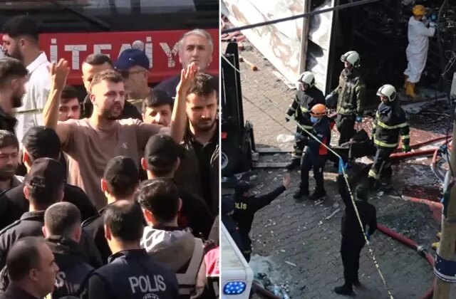 Dilovası’nda acılı aileler sinir krizi geçirdi