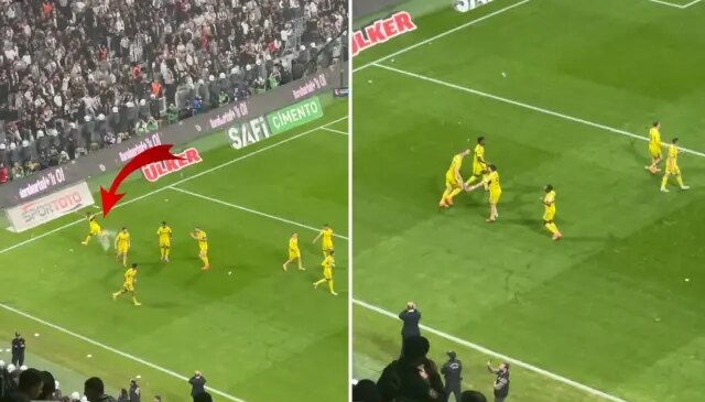 Dorgeles Nene’den maça damga vuran hareket