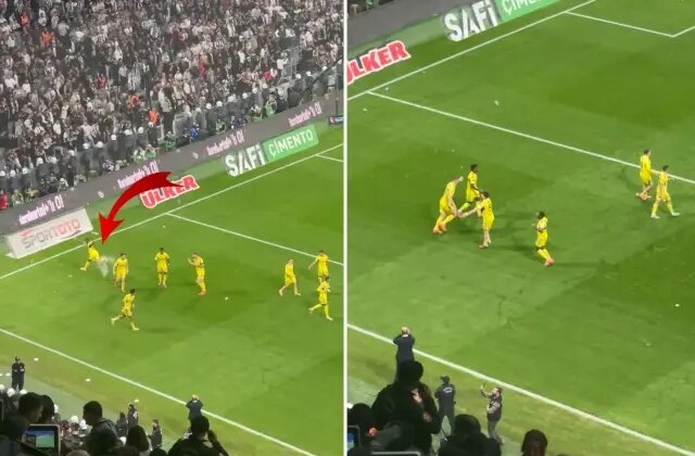 Dorgeles Nene’den maça damga vuran hareket