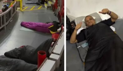 Dünya devinden örnek davranış! Stadyumu evsizlere açtılar