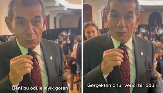 Dursun Özbek’ten bomba Fransızca röportaj