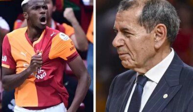 Dursun Özbek’ten ‘Osimhen’in bonservisi 150 milyon euro mu?’ sorusuna cevap