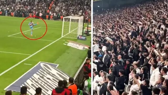 Ederson’un Beşiktaş taraftarı ile yaşadığı gerginlik kamerada