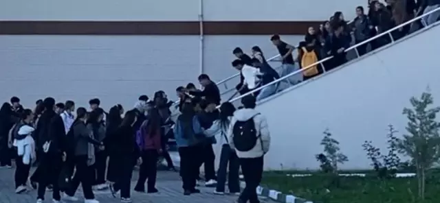 Ellerinde sopalarla okulu basıp öğrenciyi dövdüler