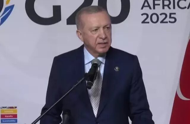 Erdoğan G20 Zirvesi kapanış oturumunda konuştu: Filistin devleti kurulmadan küresel barış sağlanamaz