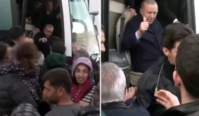 Erdoğan, yanına çağırdığı adama tek bir soru sordu