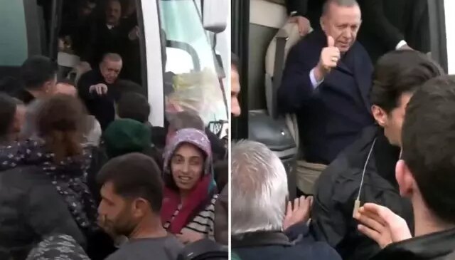 Erdoğan, yanına çağırdığı adama tek bir soru sordu