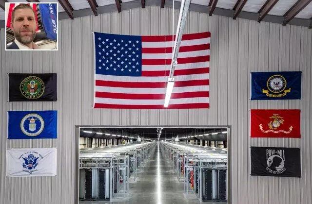 Eric Trump, Bitcoin madencilik tesisini sanal turda tanıttı