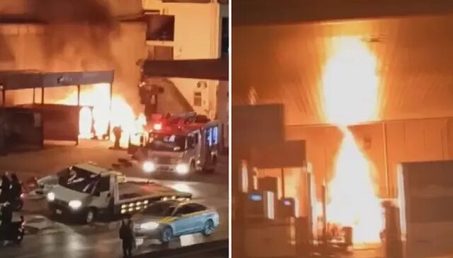 Esenyurt’ta şarjda olan elektrikli araç alev alarak patladı