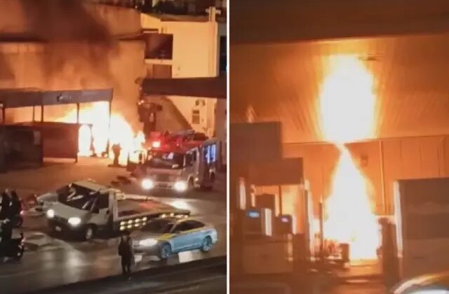 Esenyurt’ta şarjda olan elektrikli araç alev alarak patladı