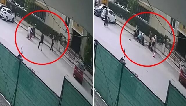 Eşini yere yatırıp defalarca bıçakladı, vatandaşlar güçlükle durdurabildi