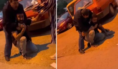 Ev sahibine yakalanan hırsız böyle yalvardı