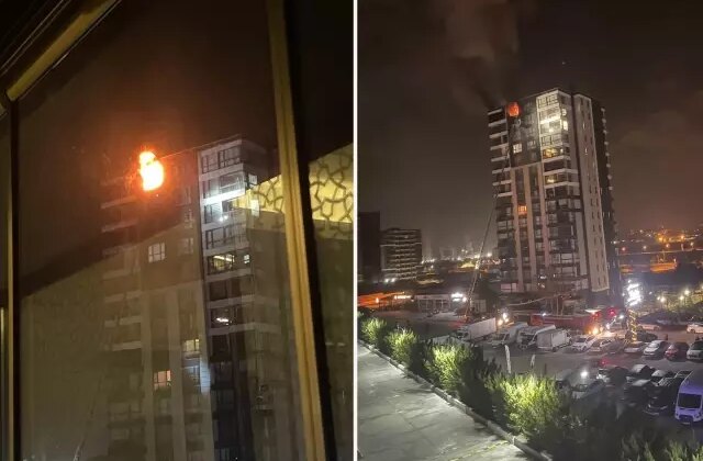 Evindeki yangında mahsur kalan sağlık personeli hayatını kaybetti