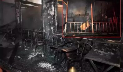 Faciadan dönüldü! Restoran kullanılamaz hale geldi