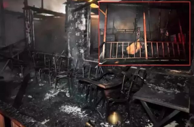 Faciadan dönüldü! Restoran kullanılamaz hale geldi