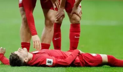 Fenerbahçe’nin yıldızı milli maçta sakatlandı