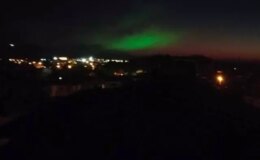 Görüntü Türkiye’den! Kuzey ışıkları o ilimizde görüldü