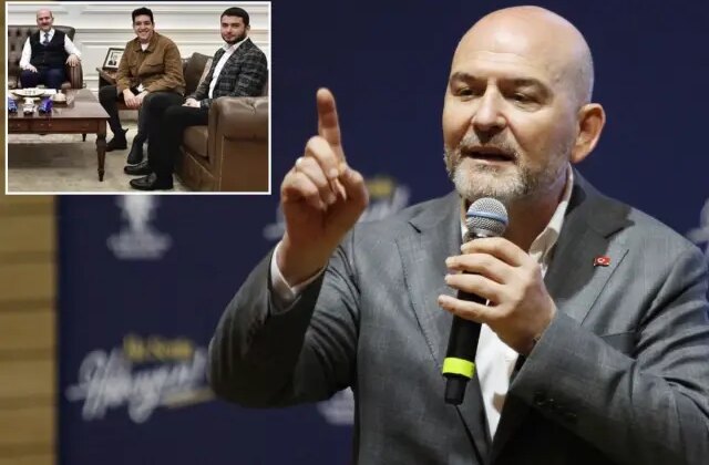 Fotoğrafları ortaya çıkmıştı! Soylu, Fatih Özer iddialarına ateş püskürdü