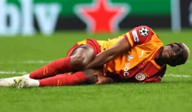 Galatasaray’a Osimhen ile birlikte üst üste kötü haberler