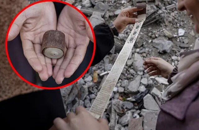 Gazze’de enkaz altında kalan Osmanlı eserleri aranıyor