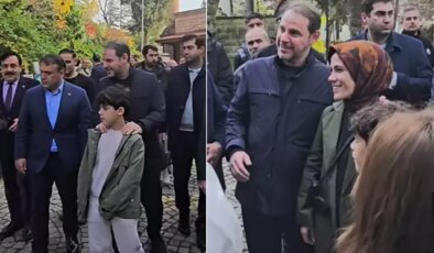 Gözlerden uzak yaşayan Berat Albayrak ve Esra Erdoğan’dan sürpriz ziyaret