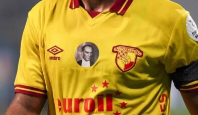 Göztepe’nin Atatürk portreli formasına beğeni yağıyor