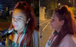 Gülerek üfledi, ağlayarak ayrıldı